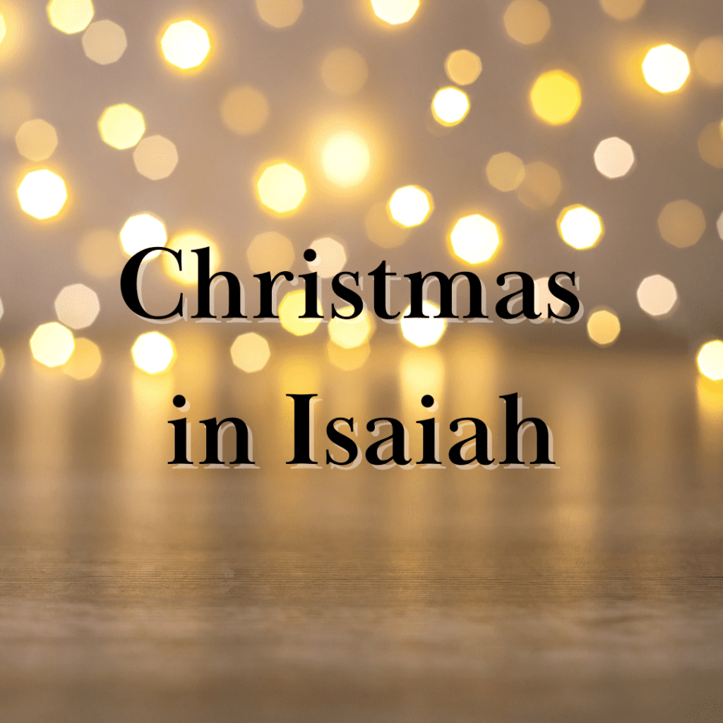 Christmas in Isaiah